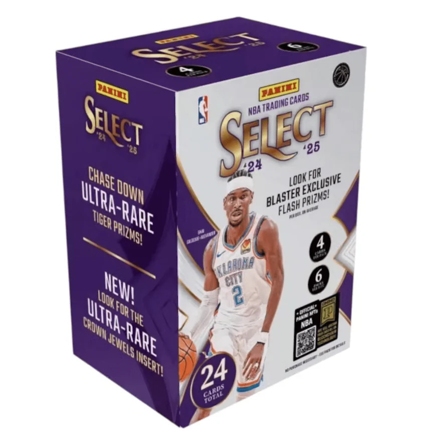 PANINI SELECT BASKETBALL NBA 24/25 BLASTER VALUE BOX