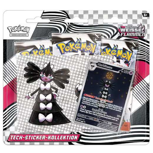 WEISSE FLAMMEN TECH STICKER